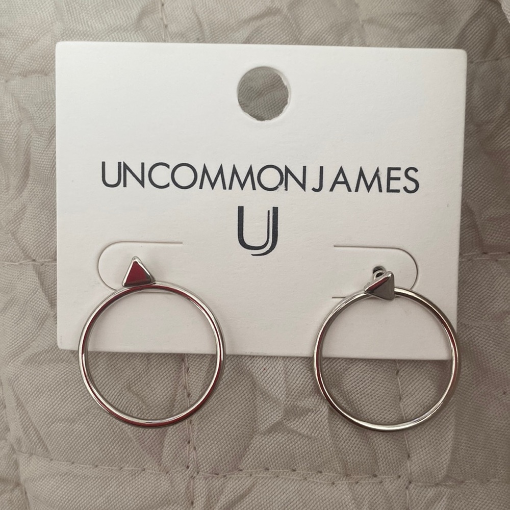 Silver Uncommon James Earrings